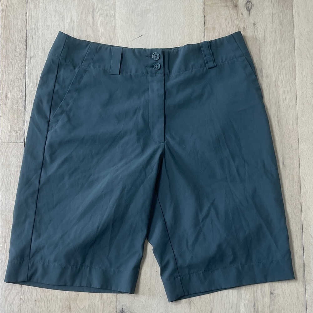 Nike Golf Dri-Fit Shorts 10” Inseam Size 6 Blue